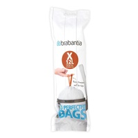 Brabantia Bin Liner Code X Bags White Plastic #01913