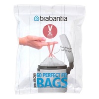 Brabantia Bin Liner Dispenser Pack Code V Bags #01932