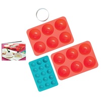 Daily Bake 5 Piece Silicone Dome Dessert Mould Gift Set #3074-1