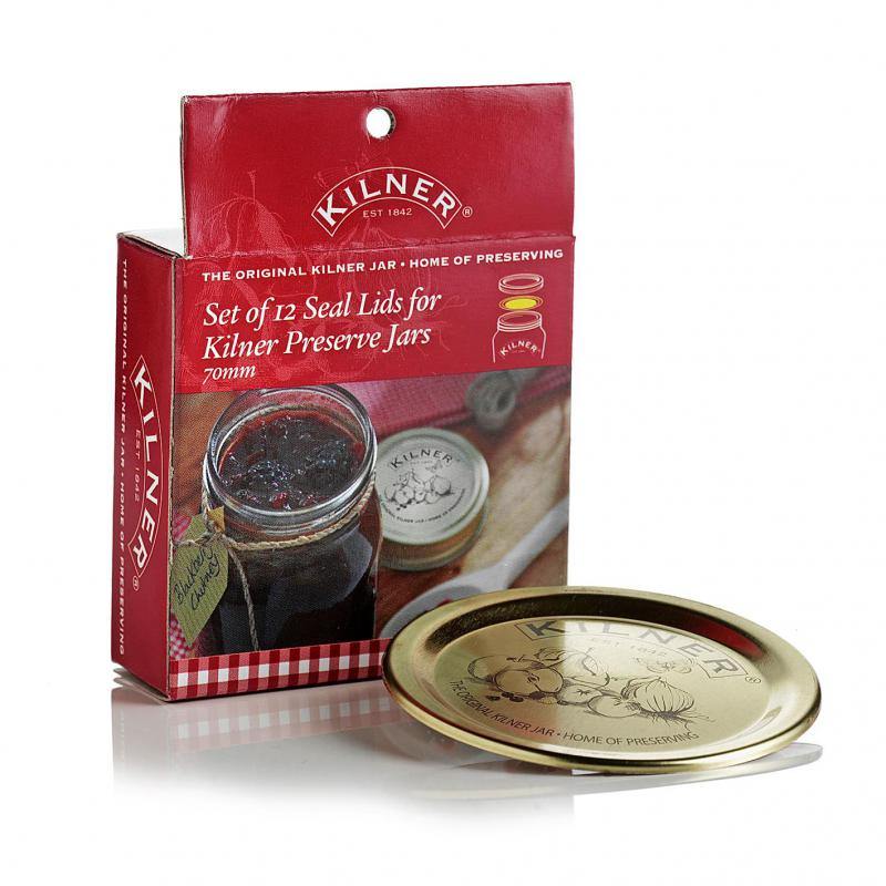 Kilner Genuine Preserve Lid Seals Set Of 12 #01606