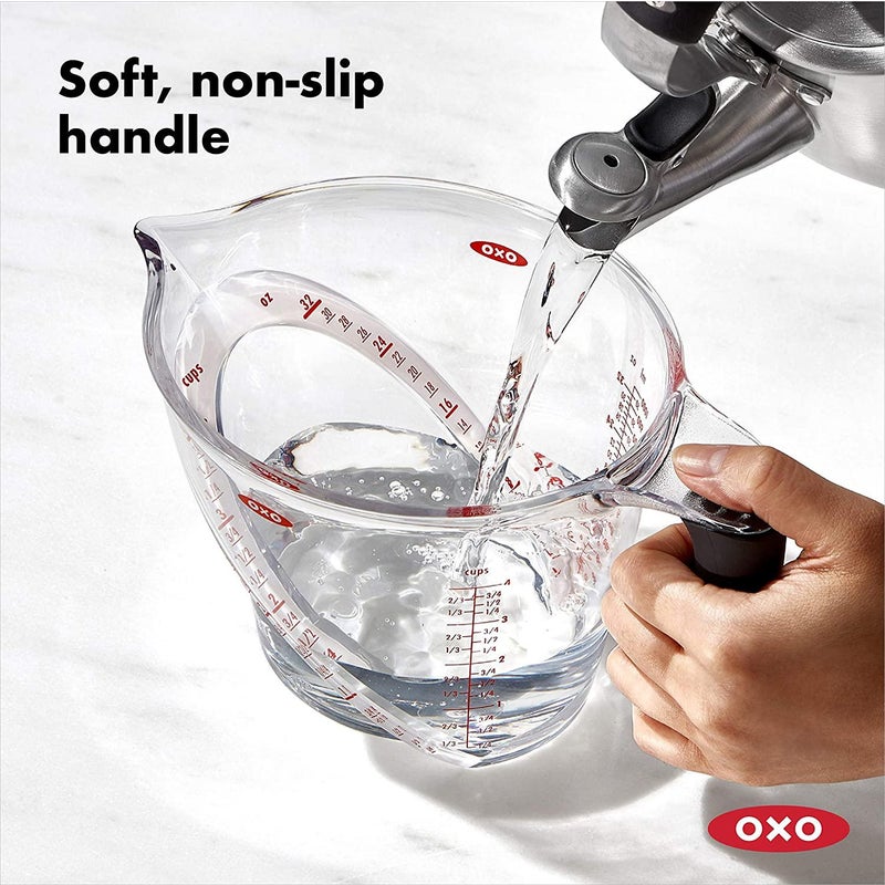 1 Cup Angled Measuring Cup by OXO Good Grips :: eliminates lifting the cup  to read the side