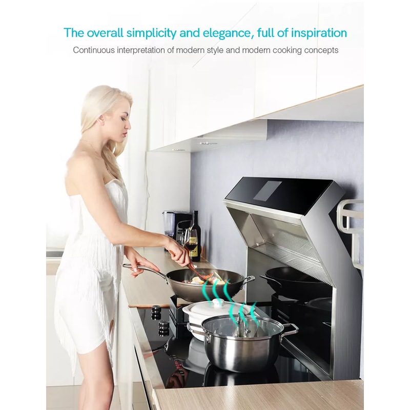 Buy AhaTech 90cm Hybrid Gas + Induction Cooktop, 90cm, 1 Burner, 2