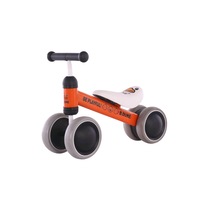 Kids Mini Ride On Push Balance Bike Lightweight Durable Infant - Orange