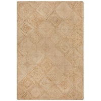 Jute Hatch Rug In Natural
