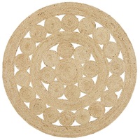 Jute Pilu Round Rug In Natural
