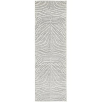 Chrome Savannah In Silver : Runner Rug