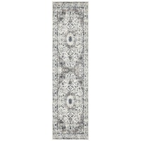 Evoke Parade Runner Rug In White