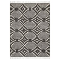 Miller Diamond Charcoal Rug