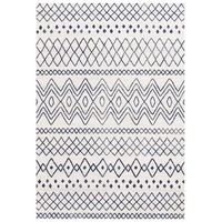 Oasis Nadia White & Blue Rug