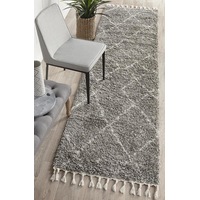 Saffron Grey Runner Rug : 44