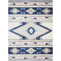 Zanzibar in White & Navy Rug