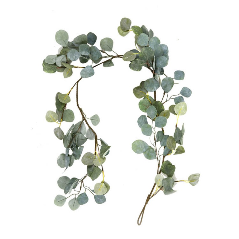 Buy 150cm Christmas Table Greenery Garland Eucalyptus Artificial Leaf