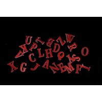 26pcs Christmas Glitter Alphabet Lettering Xmas Decoration Table Scatter Craft