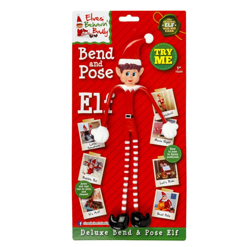 Buy Christmas Elves Behaving Badly Bend Pose Naughty Figure Naughty Elf Toy Mydeal 2959