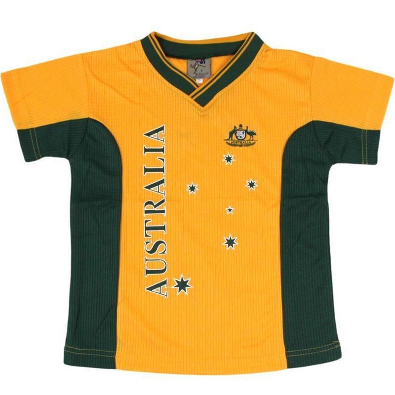 Kids Sports Soccer Football Rugby Jersey Top T Shirt Tee Australia Souvenir A