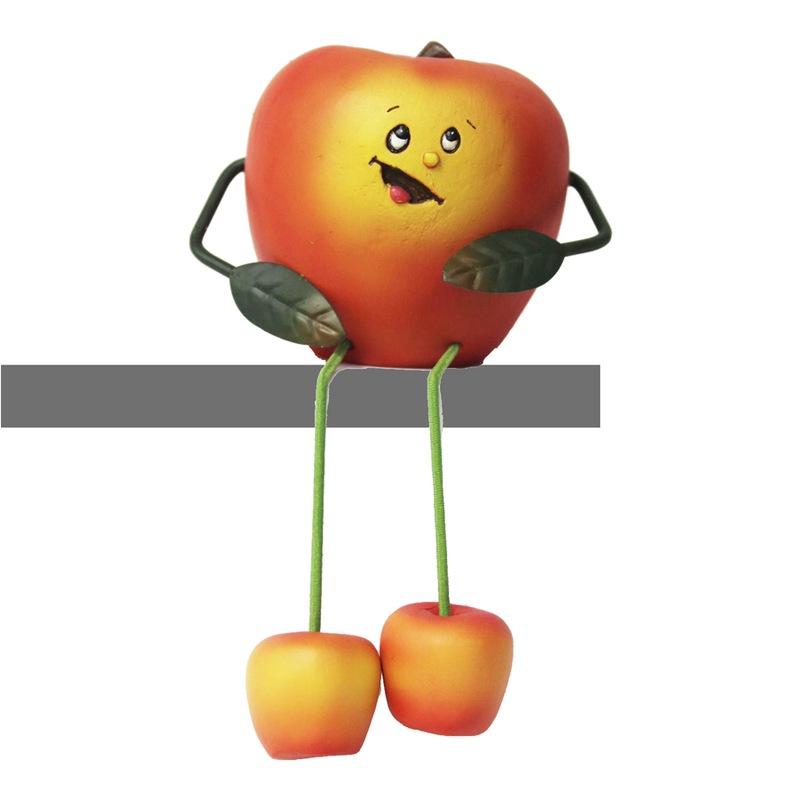 Buy Apple Buddy Fruit Vegetable Shelf Sitter Ornament Figurine MyDeal