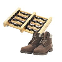 Boot Cleaner Hands Free Deep Cleaning Durable Stiff Bristles Riding Garden Work