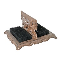 Mr Gecko Boot Scraper Double Sided Cast Iron Cleaner Heavy Door Stopper Hand Made