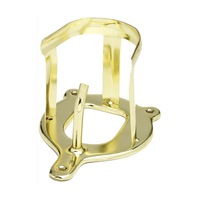 Bridle Bracket Pvc Coated Halter Gear Stables Brass