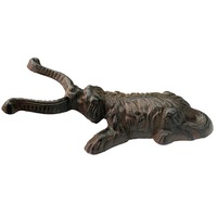 Cast Iron Boot Jack Dog Shape Shoe Remover Western Wellingtons Riding Garden