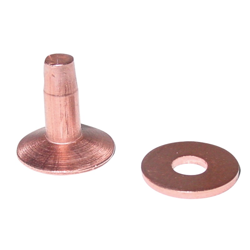 Buy Copper Rivets And Burrs 3/8" To 3/4" Mixed Sizes No 8 Gauge 450G