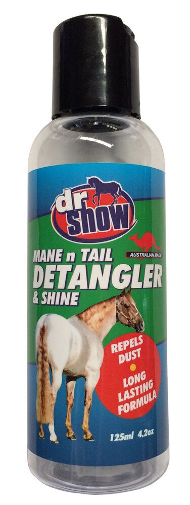 Dr Show Mane & Tail Detangle & Shine Horse Dog Show Kennels Groom 3 Sizes