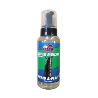 Dr Show Super Mousse - Shine Mane & Tail Braid & Plaiting Horse Show Groom 375ml