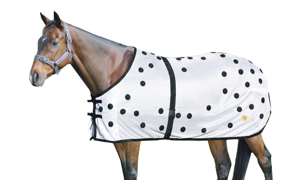 GG Aust Horse Magnetic Therapy Rug White 56 - 69