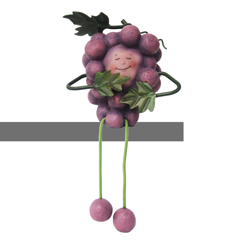 Buy Grape Buddy Fruit Vegetable Shelf Sitter Ornament Figurine MyDeal