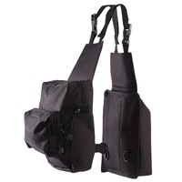 Horse Riding Saddle Bags Insulated 2 Drink Bottle Holder+2 Drink Bottles