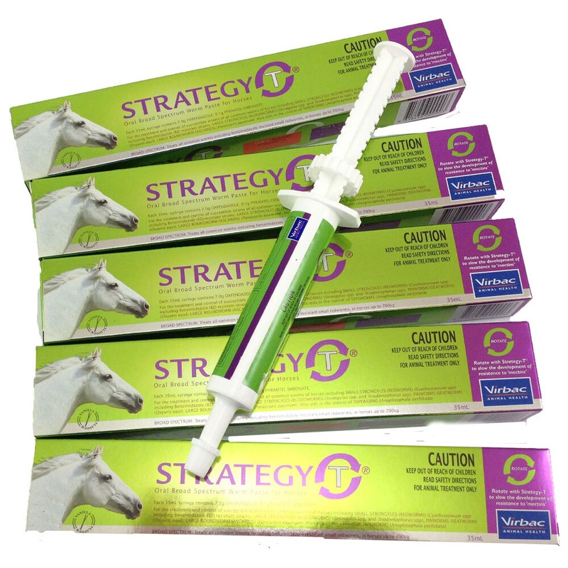Buy Horse Wormer Strategy T Rotational Vanilla Flavour Up To 700Kg In