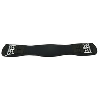 Memory Foam Lonsdale Girth Black Showcraft English Dressage