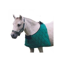 Mini Pony Quilted Anti-Rub Rug Bib Taffeta Lined Shoulders Protector 