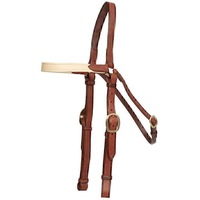 Oregon Padded Barcoo Bridle Brass Fittings Bridle Cob or Full
