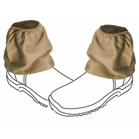 Over Boots Ankle Hiking Gaiters Sock Saver Protect 100% Cotton Khaki