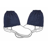 Over Boots Ankle Hiking Gaiters Sock Saver Protect 100% Cotton Navy