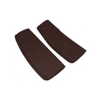 Pair Stirrup Neoprene Blocks Protector Sleeves Black Or Brown One Size