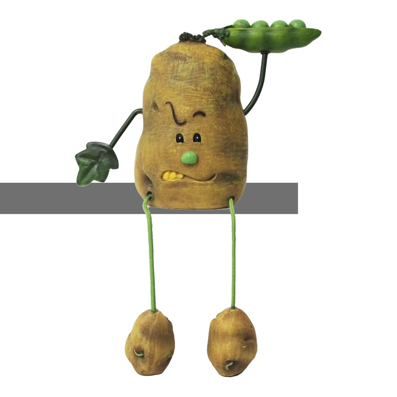 Buy Potato Buddy Fruit Vegetable Shelf Sitter Ornament Figurine MyDeal