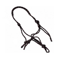 Rope Halter Natural Horsemanship Black Cob Size Tack Gear Stable Saddlery Horse