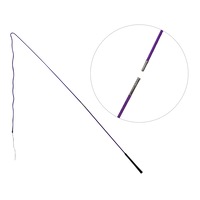 Showmaster Lunge Whip 2 Piece Training Lunging Driving 160Cm Purple 