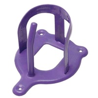 Zilco Bridle Bracket Holder Pvc Coated Halter Gear Stables Purple