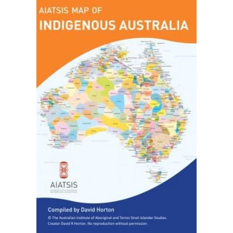 Buy A3 fold AIATSIS map Indigenous Australia - MyDeal