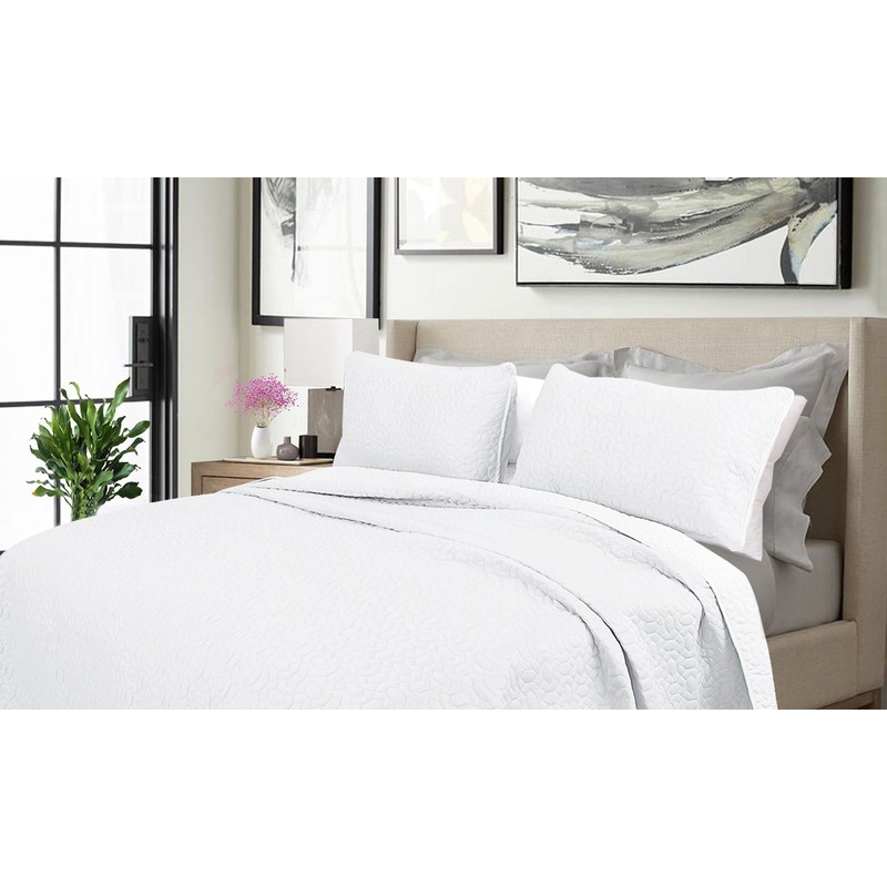 Buy Cooling Comforter Set (White) King MyDeal