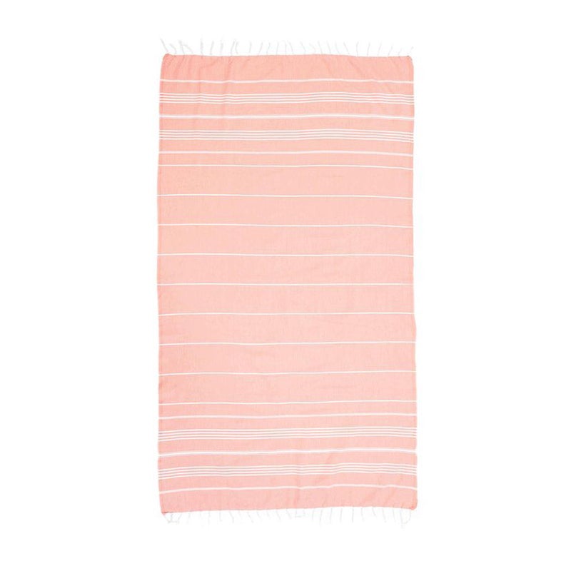 Buy French Riviera Turkish Towel (Peach) - MyDeal