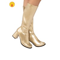 Go Go Boots (Gold) - Adult-10 US