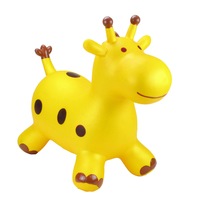 Inflatable Bouncer (Gold Giraffe)