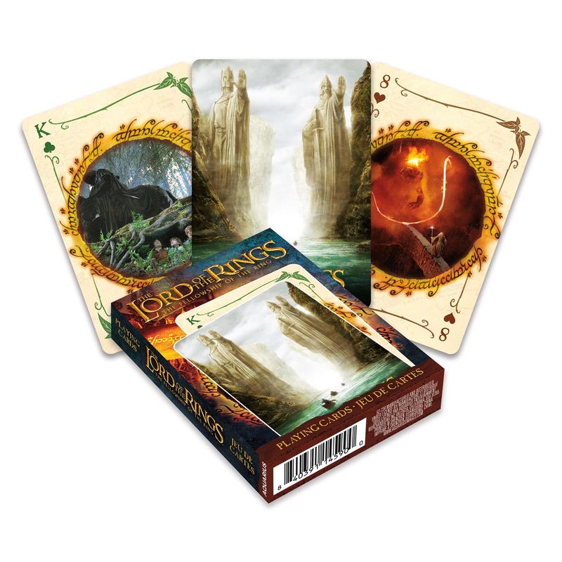 Buy Lord of The Rings Fellowship of The Ring Playing Cards MyDeal