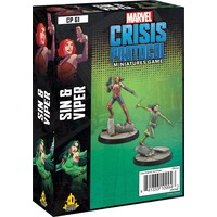 Marvel Crisis Protocol Sin and Viper Tabletop Game
