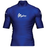 Mens Short Sleeve Rash Shirt (Blue) - XL