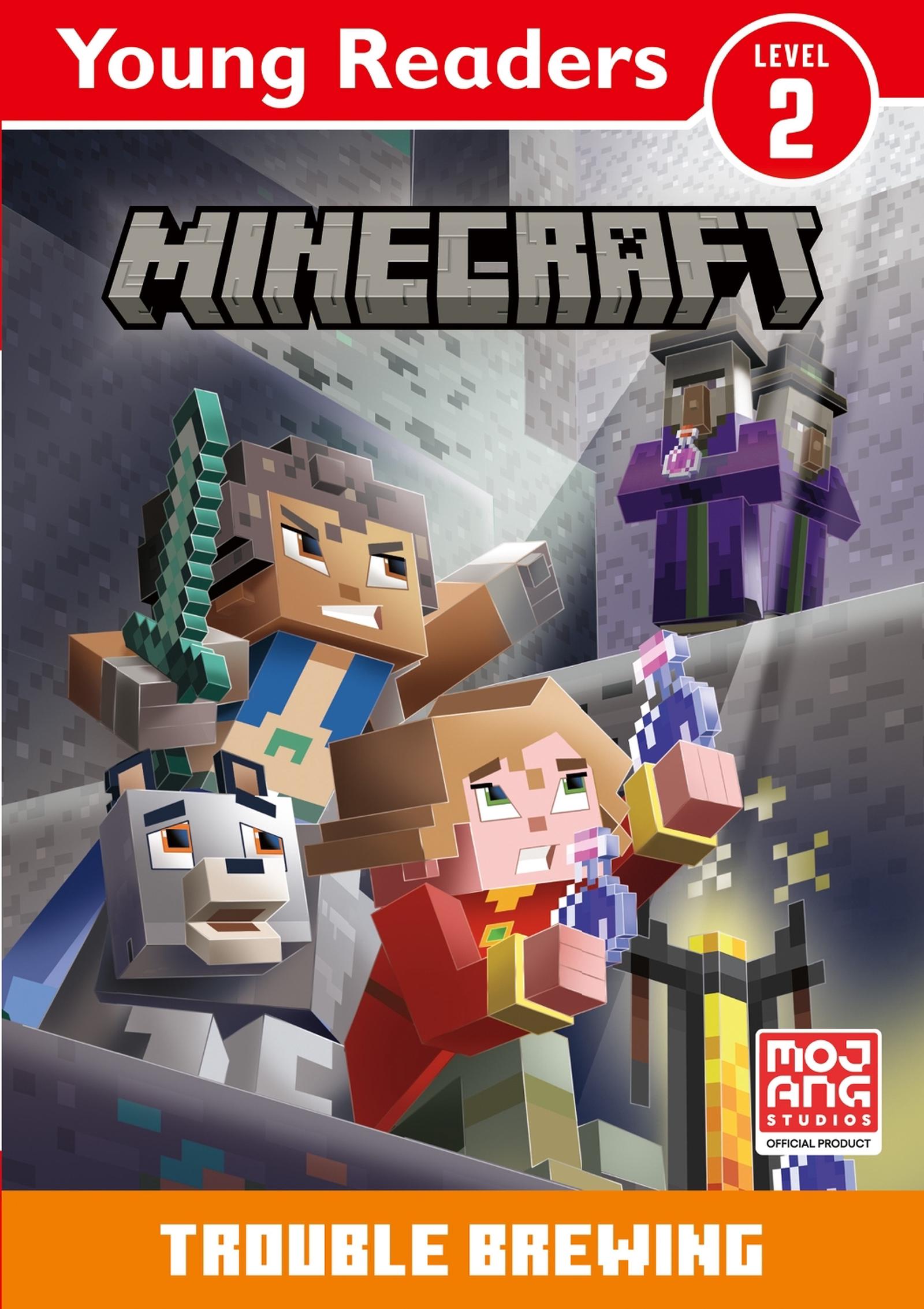 Card Reader Minecraft Buy Minecraft Young Readers: Trouble Brewing - MyDeal Australia